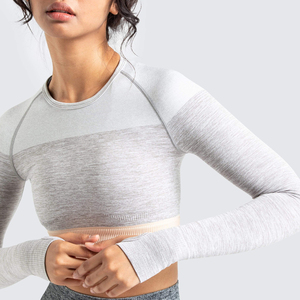 Nuevo estilo OEM para mujer, top corto personalizado para damas, 100% algodón - Product Image 3