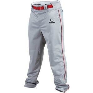 Pantalones de Béisbol Personalizados al por Mayor, de Poliéster/Nylon, Malla de Secado Rápido, Antibacterianos, para Equipos, por Inspir Apparel - Product Image 2