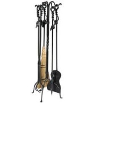 Top selling Fireplace Tools Set Tools <b>Holder</b> with Handles for Indoor and Outdoor Modern Hand Tool Poker - Product Image 1