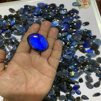 Vente en gros de cabochons en labradorite naturelle de qualité AAAAA, certifiés IGI, Rida Creations, bijoux à feu bleu, personnalisables, naturels