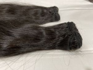 Meilleure Qualité Naturel Temple Non Transformés Indien Extension de Cheveux Bundle avec Fermeture Cuticules Alignés Cheveux Humains - Product Image 3
