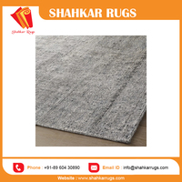 High Quality Luxury Modern Plush Living Room Rug Hand Knotted Handmade Wool Carpet Washable Customizable Color Shape Low Rugs