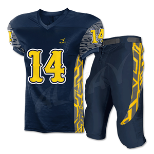 Hot Sale American Football Uniform Sets Breathable Tackle Twill Jersey and <b>Shorts</b> Printed Technics - Product Image 1