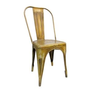 Modern Industrial Traditional Eco-Friendly Durable Dining <b>Chair</b> Rusty <b>Painted</b> Iron Metal Home Hotel Villa Antique Wholesale - Product Image 1