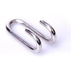 ผู้จัดจำหน่ายสินค้าขายส่งของเล่นทางเพศสแตนเลสสำหรับการมีเพศสัมพันธ์ทางทวารหนัก พร้อมอุปกรณ์รัดจมูกแบบตะขอโลหะ ผู้ผลิตอุปกรณ์ BDSM - Product Image 5