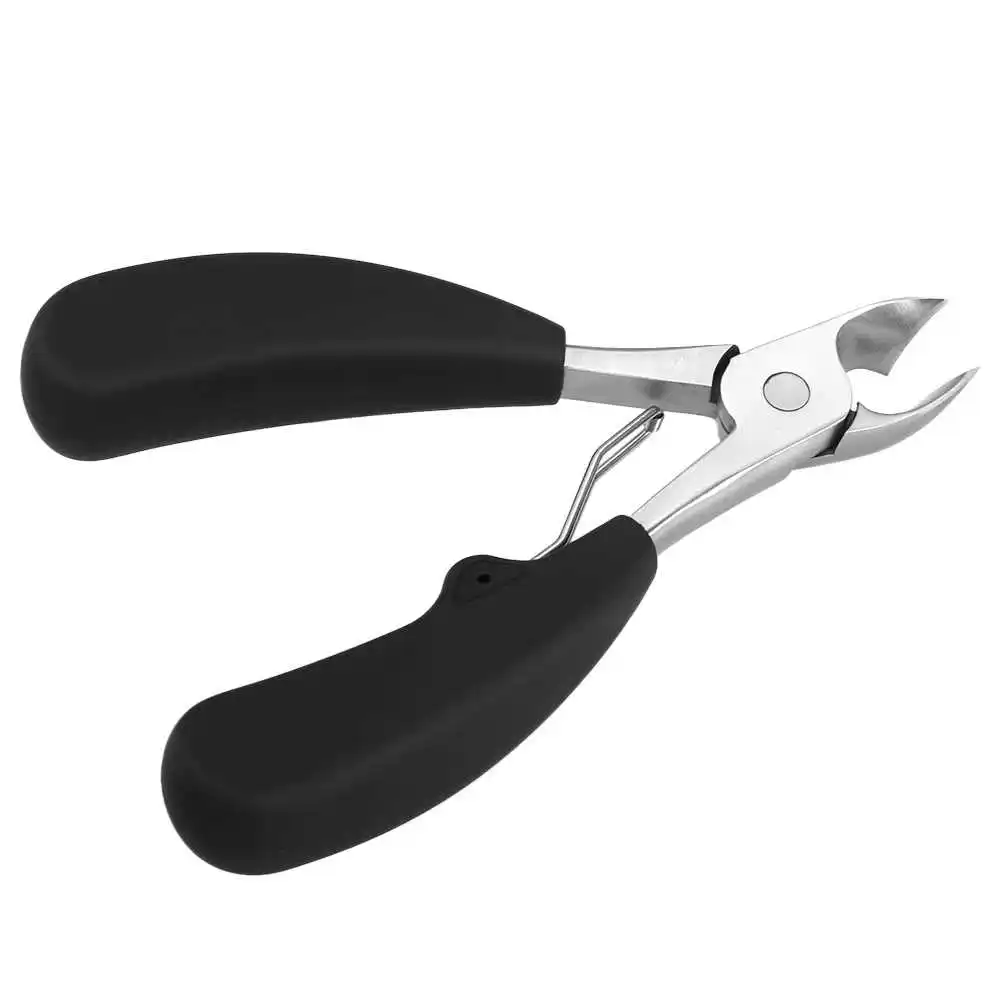 Heavy Duty Stainless Steel Soft Grip Toe Nail Clippers Thick or Ingrown Toenail Nipper