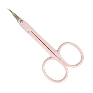 Logo personnalisé en acier inoxydable ciseaux à sourcils professionnels de soins de beauté outils de précision durables de haute qualité - Product Image 5