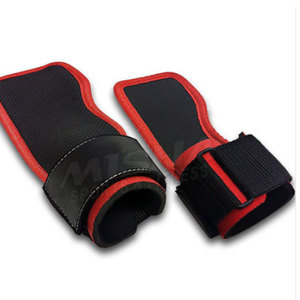 Poignées de gymnastique personnalisées avec logo Équipement de fitness et d'haltérophilie unisexe Matériau en cuir et néoprène - Product Image 6