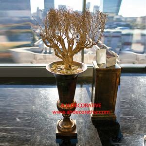 Vevor — Vase à fleurs en métal doré, colonne pour centre de table de mariage, prix de gros, nouveau modèle - Product Image 1