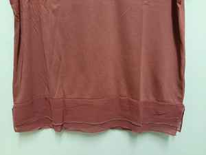 T-shirts décontractés à manches courtes en coton 100% de haute qualité pour femmes, col en V, tricotés, été 2020, teint en pièce, lot en stock - Product Image 2