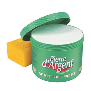 La Pierre d'Argent Authentic 800 g Natural All Purpose Cleaner and Polish ECOCERT Lemon fragrance Detergent Universal