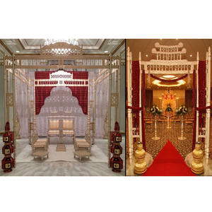 Precio bajo de madera Sankheda boda Mandap teca madera Sankheda boda Mandap conjunto matrimonio de madera Sankheda Mandap fabricante EE. UU. - Product Image 1