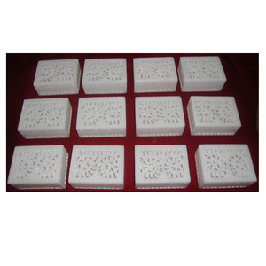 Home Decorative Marble Carved Gift Box - Product Image 1