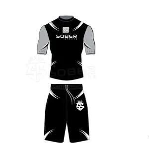 Profesional personalizado sublimación impresa 100% poliéster 7v7 uniformes de fútbol conjunto de ropa deportiva con servicio OEM y nombre de equipo personalizado - Product Image 1