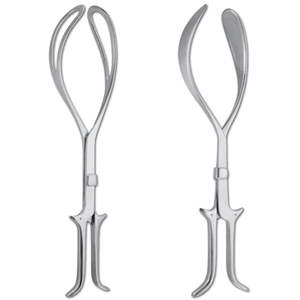 Instrumentos de ginecológica quirúrgica, pinzas Barton Midwifery, de acero inoxidable, aprobado por CE - Product Image 1