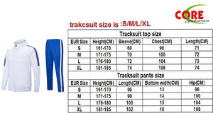 Conjunto de 2 piezas formado por Top y Pantalón deportivo para hombre, chándal con cremallera y capucha, longitud hasta la cintura, con cordón, tiras laterales de contraste, para gimnasio, 2022 - Product Image 6