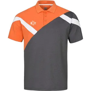 Polo à manches courtes en coton de couleur unie pour homme, nouveau Design, logo personnalisé, bonne qualité