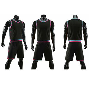 Vêtements de Sport magiques pour femmes, Kit en Jersey, pour la course, le basket-ball, lacets contrastés de couleur, uniforme uni, combinaisons respirantes - Product Image 2