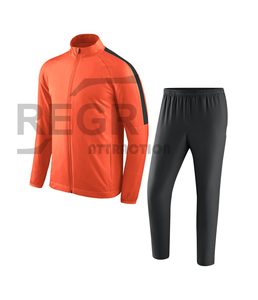 Wholesale OEM Fitted Sweatsuit Tracksuit Zipper Hoodies Jogging Men Jogger <b>Track</b> <b>Suit</b> - Product Image 4