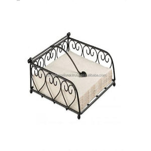 Anneaux de serviette décoratifs en métal de conception de bracelet d'or - Product Image 3