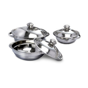 Plat dauphin carré en acier inoxydable - Product Image 1