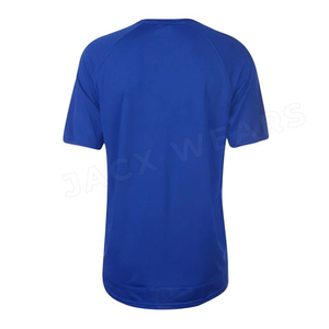 Camiseta de algodón 5% Elastano para hombre, ropa de fitness de marca privada - Product Image 2