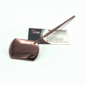 แหนบขนตาปลอมทำจากสเตนเลสสีโรสโกลด์ - Product Image 1