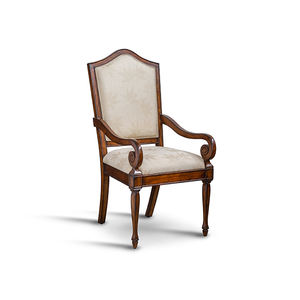 Sillón clásico de madera de caoba, muebles para el hogar de madera maciza - Product Image 1