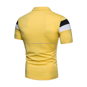 Camiseta 100% de algodón para hombre, polo personalizado con logotipo OEM, 12 colores, alta calidad - Product Image 4