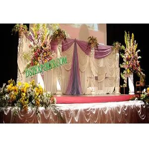 婚礼舞台水晶纤维柱子婚礼装饰柱子舞台婚礼宝塔柱