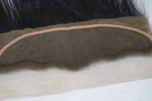 Paquets indiens naturels droits de Double trame Double fermeture frontale dessinée livraison gratuite en gros extensions de cheveux humains Remy Raw - Product Image 5