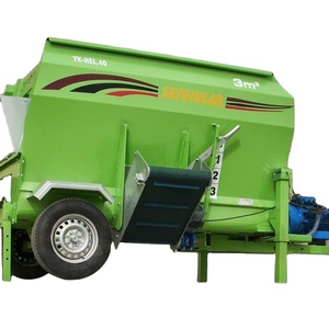 Mixeur 11,5 v 3m3 pour alimentation électrique ou tracteur, chariot d'amortissement HORIZONTAL - Product Image 1