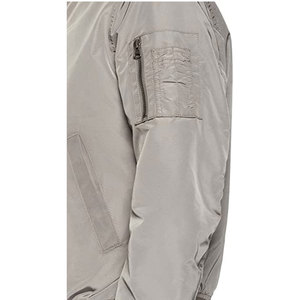 Blouson aviateur pour homme Logo personnalisé 100% polyester satiné Blouson aviateur de baseball Blouson d'hiver pour homme - Product Image 4