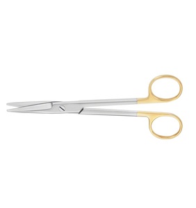 ทังสเตนคาร์ไบด์ Mayo กรรไกรตรงและโค้ง TC 15ซม. ทำจากสแตนเลสเกรดเยอรมันคุณภาพสูง - Product Image 5