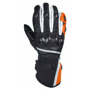 Guantes de carreras con diseño de gato de estilo único personalizados para motos Guantes de cuero impermeables a un precio razonable - Product Image 2