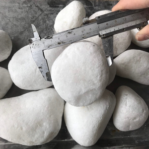 Vietnam Wholesale Snow White Tumbled Pebble Crushed <b>Stone</b> for Decoration Landscaping Garden Pebble <b>Stone</b> - Product Image 1