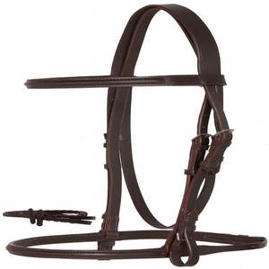 ชุดบังเหียนม้าอานออสเตรเลียหนังสีน้ำตาลพร้อมบังเหียนผลิตในอินเดีย - Product Image 1