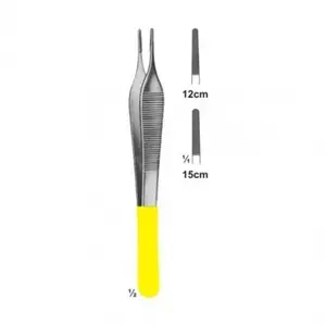 Adson tooth and عادي forceps12 سم 15 سنتيمتر