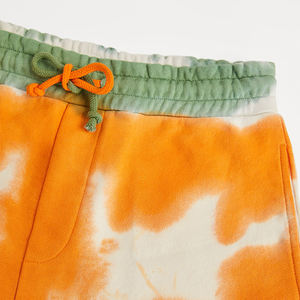 Conjunto de pantalones cortos de verano teñidos de algodón para hombre, conjunto de pantalones cortos y camisa personalizados, conjunto de pantalones cortos para hombre, chándales para correr - Product Image 3