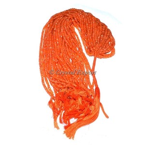 Carnelian 4 mm Gemstone Beads Line - Product Image 2
