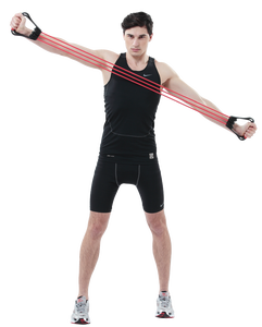 ALLWINWIN-Tubo de resistencia RST17, banda de entrenamiento para ejercicio, 3 tubos - Product Image 4