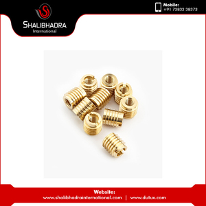 Best Selling High Strength OEM Brass <b>Insert</b> Nut Round <b>Threaded</b> Cabinet Hardware <b>Inserts</b> for Industrial Export - Product Image 3