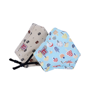 Masque facial en coton pour enfants, design 2020, mignon, dessin animé, bouche, poussière, imperméable, petite taille, vente en gros - Product Image 2