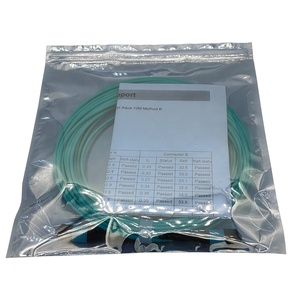 Câble de brassage fibre optique SFP 40G <span class=keywords><strong>100G</strong></span>, couleur aqua, USCONE SENKO, 8, 12 ou 24 fibres, OM3, MPO, MTP - Product Image 6