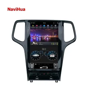 NaviHua 13.6 "אנכי מסך טסלה סגנון ניווט רדיו dvd לרכב עבור ג 'יפ גרנד צ' רוקי 2014-20 autoradio אוטומטי וידאו