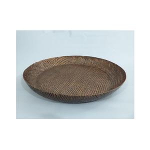 Plateau rond en métal, nouveau modèle classique, en cuivre, Antique, Offre Spéciale, fantaisie, Direct, service de fruits d'usine, plateau/assiette profond - Product Image 1