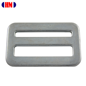 Hebilla de bolsa de piezas de Hardware hebilla de acero estampada hebilla rápida de doble ranura - Product Image 1