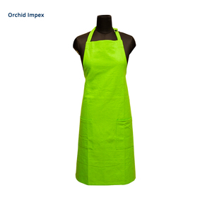 Tabliers personnalisés 100 % coton en gros – Tablier de chef, tablier de cuisine, logo personnalisé, pour femmes et hommes, restaurant, hôtel, boulangerie, OEM, en vrac - Product Image 1