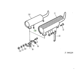 JD Tractor Pipe Plug Número de pieza 15H237 Reemplazo de alta calidad Componente de servicio pesado Durable OEM Equipo agrícola Inoxidable - Product Image 4