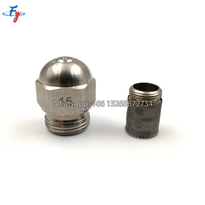 FY boquilla de Quemador de aceite Hago 80 grados Spray Semi sólido, boquilla de niebla antiniebla <span class=keywords><strong>antigoteo</strong></span> de 1/4 ", boquilla de pulverización de alta presión - Product Image 5